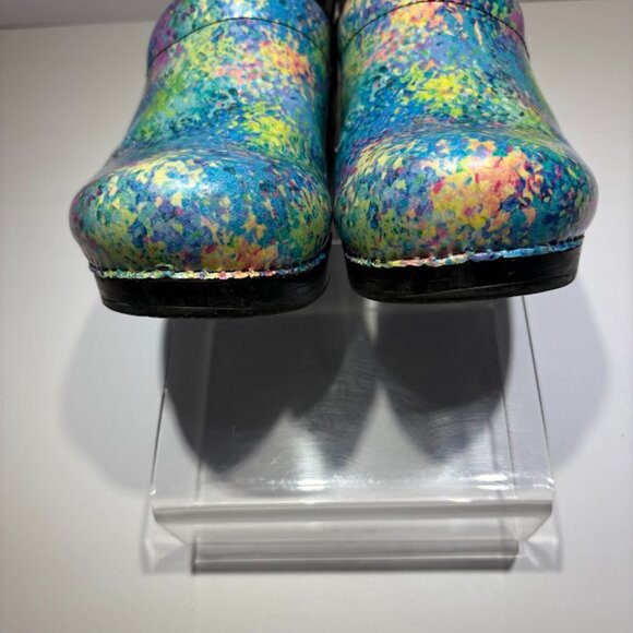Dansko Professional Clog with a Speckled or Paint Splatter Pattern Sz 8.5./39 - Picture 4 of 9